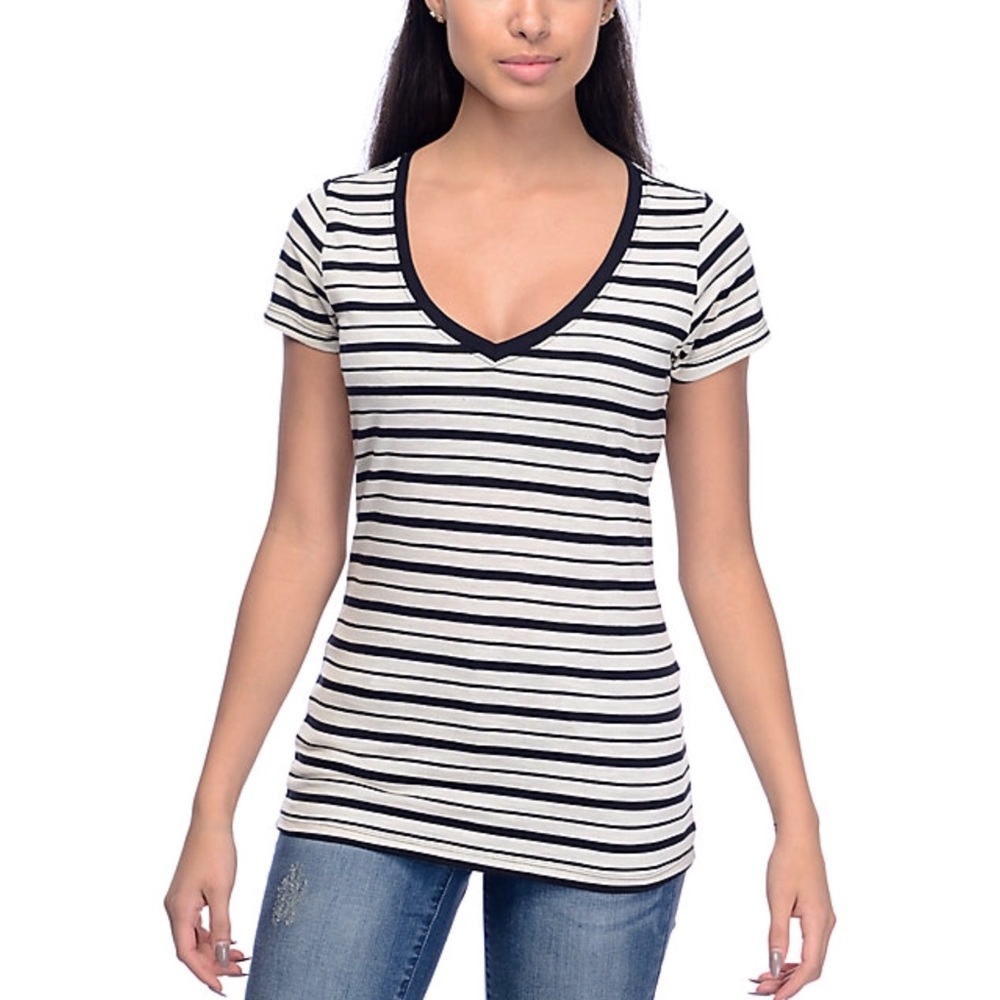 zine striped t-shirt